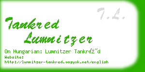 tankred lumnitzer business card